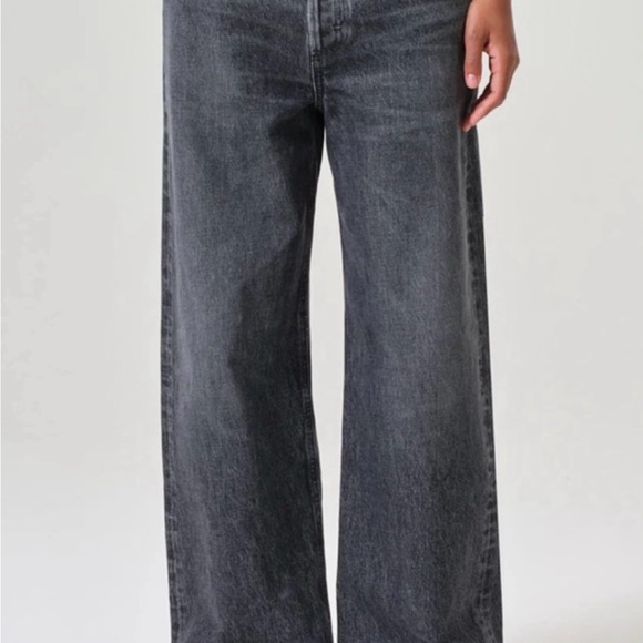 Agolde Denim - Agolde Charcoal Flare Jeans